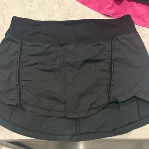 lululemon athletica Black Mini Skirt